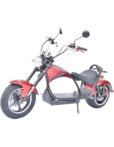 Moto électrique Homologué Biker Rouge