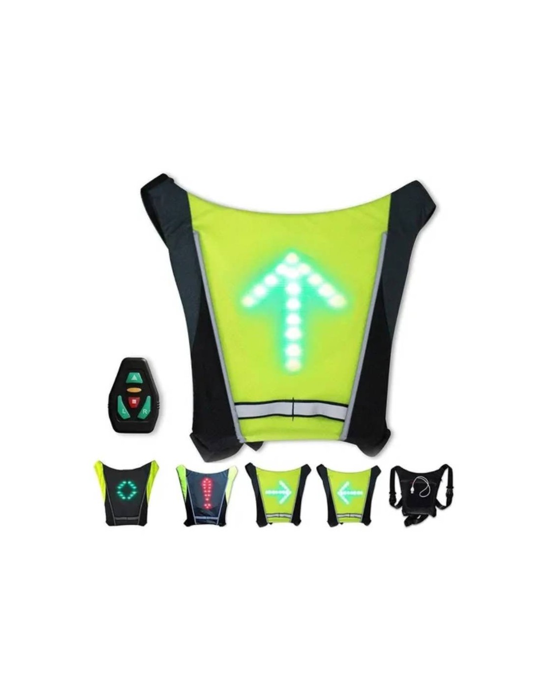 Funmo Gilet de sécurité LED,3 Modes Gilet réfléchissant pour vélo, Gilet de  sécurité de Course à Pied,Gilet de Sécurité Réfléchissant,Gilet  Reflechissant Running,Rechargeable par USB : : Sports et Loisirs