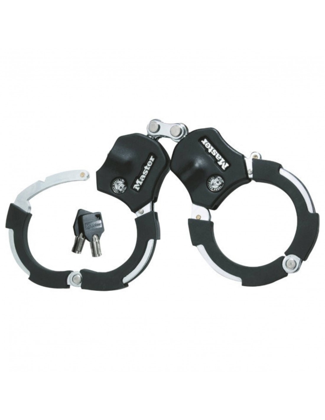 Antivol vélo trottinette Master Lock cable à boucle avec Menotte MASTERLOCK  STREET CUFF DIAM 8mm L1M - Livré avec 4 clés à seulement 33.99 € sur