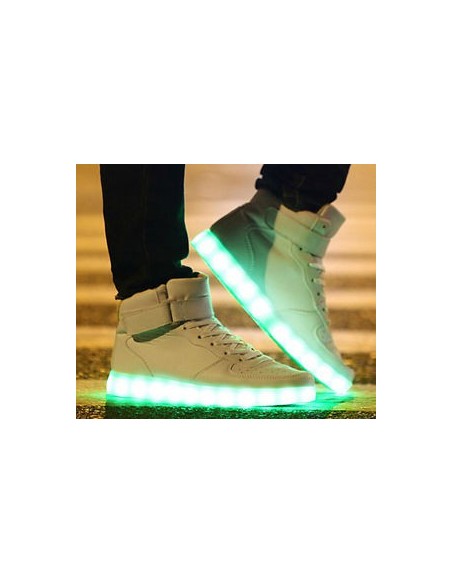 Chaussure led montante - Blanche
