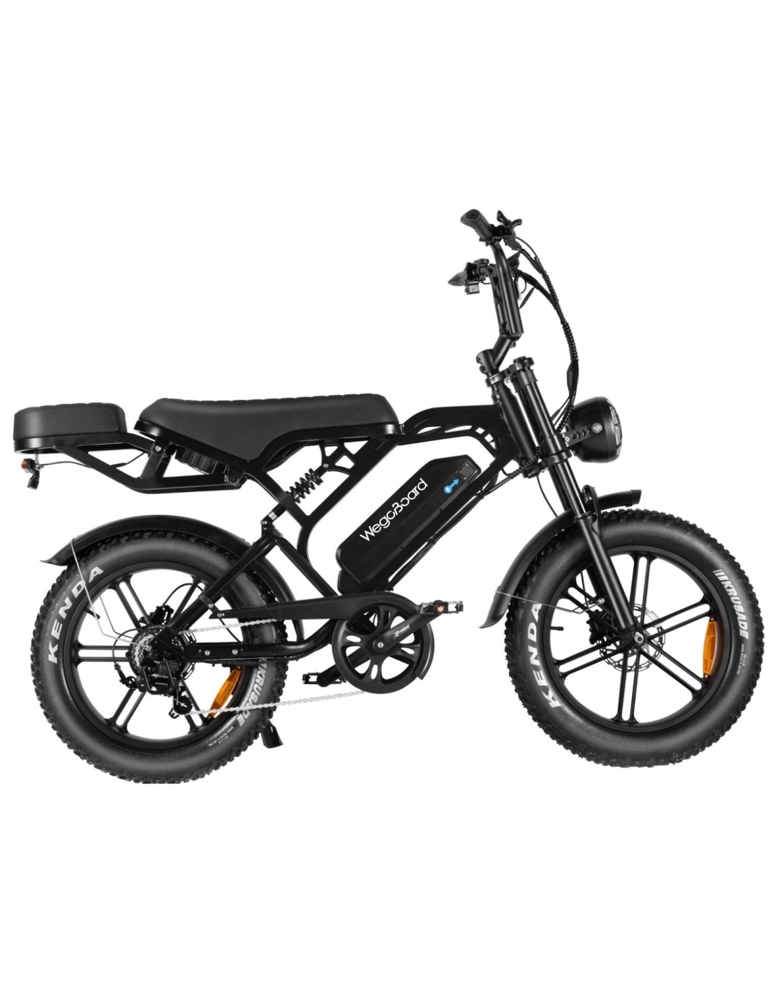 Velo electrique Rover Pro biplace cargo